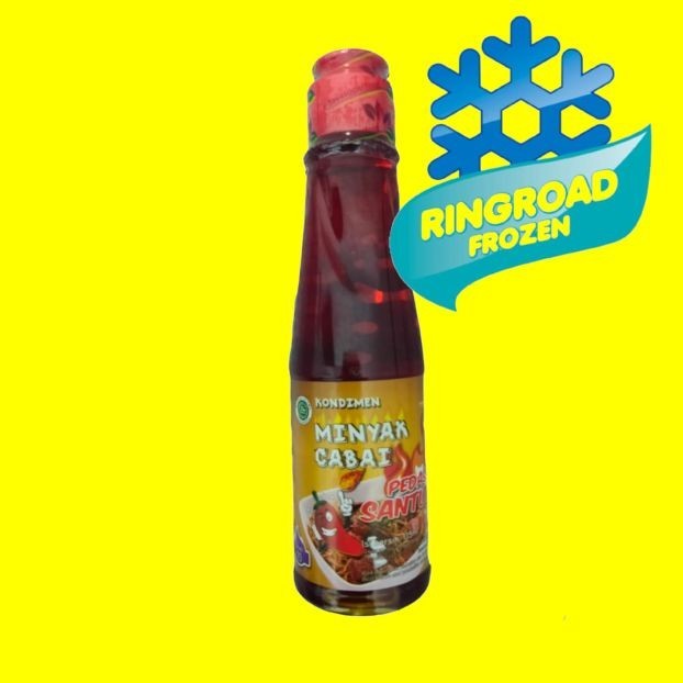 

KONDIMEN MINYAK CABAI PEDAS SANTUY 135 ML - LEVEL 10
