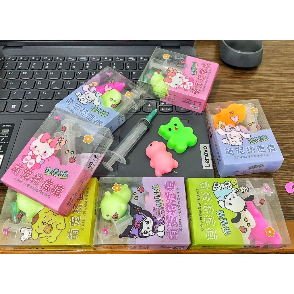 (SR) MAINAN ANAK JELLY SUNTIK / MAINAN ANAK SUNTIK PENGEMBANG BONEKA SQUISHY