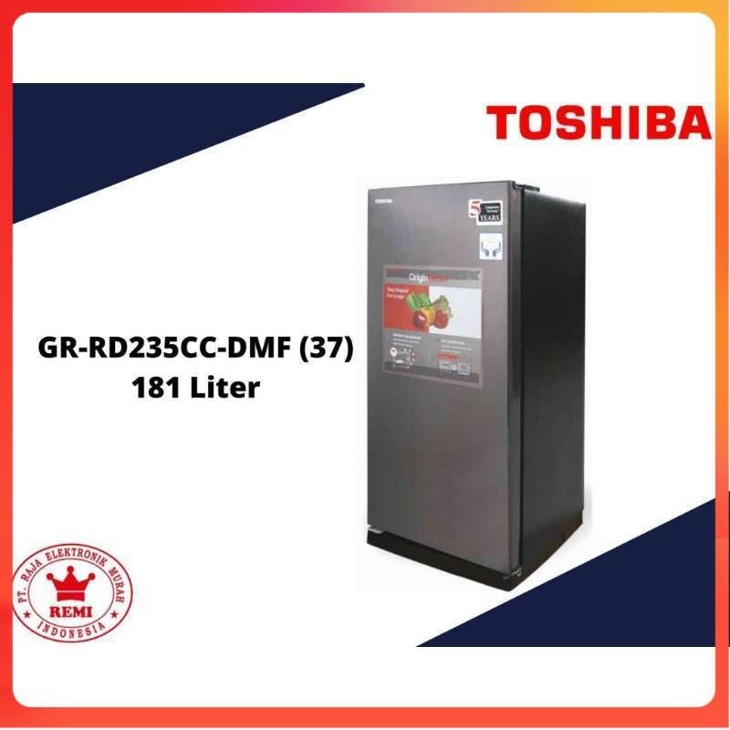 TOSHIBA GR-RD235CC-DMF (37) KULKAS 1 PINTU