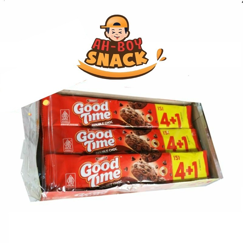 

GOOD TIME ECER RP 2000 PER PAX ISI ( 12 PCS X 26.5 GRAM ) - GOOD TIME DOUBLE CHOCO ECER 2000