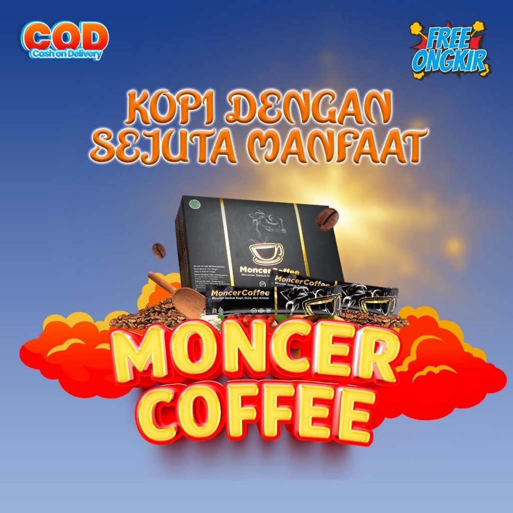 

Kopi Monceer Coffee Original | Kopi Herbal Pria | Halal & Bpom