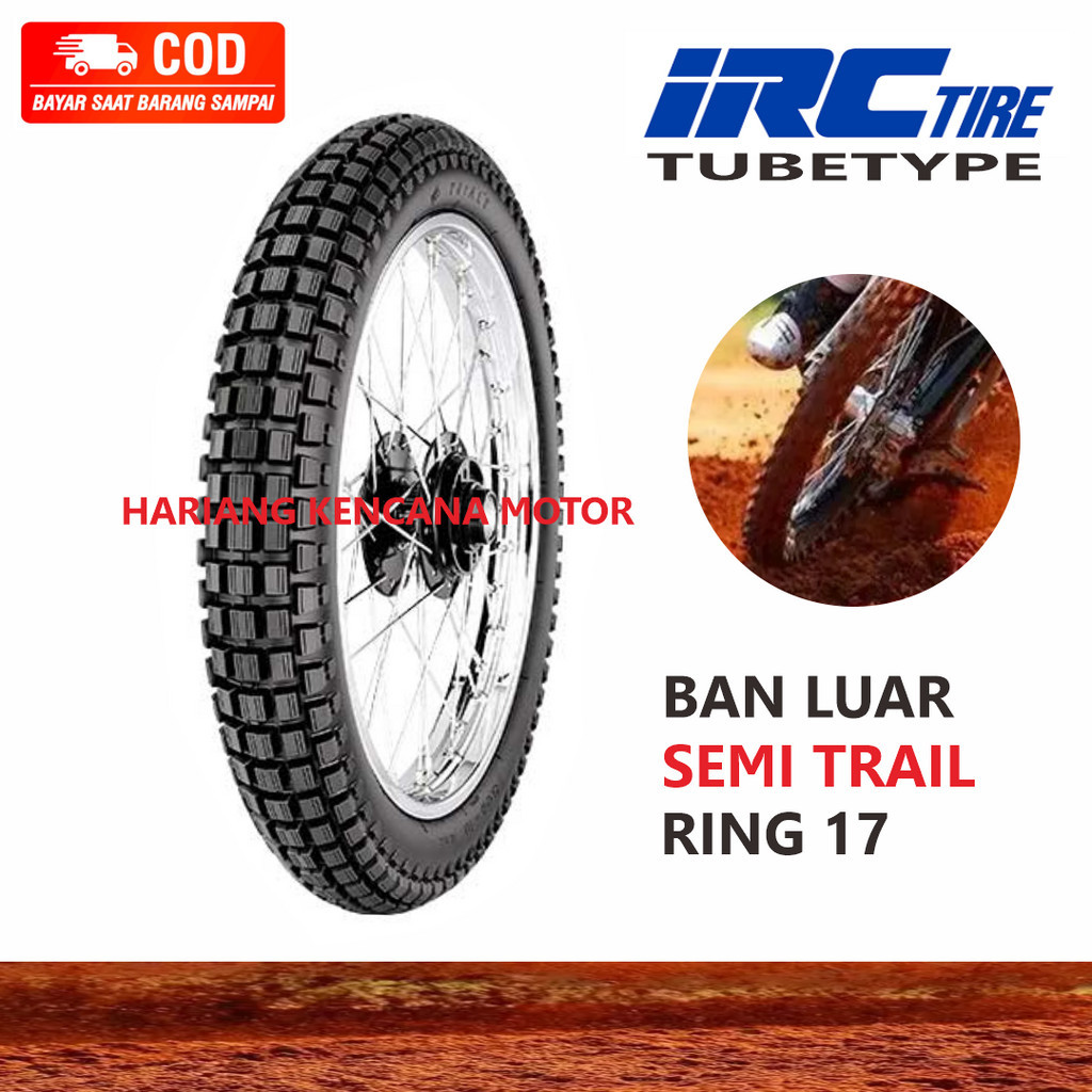 Ban Luar IRC TR Ring 17 Motor Honda Win Semi Trail Cross Series Tubetype Original