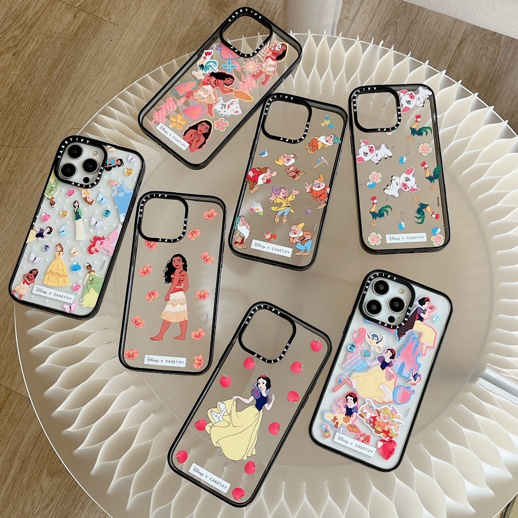 Φ casetify Disney Princess Series Acrylic Phone Case Suitable For Apple Iphone15 14 13 12 11 plus pr
