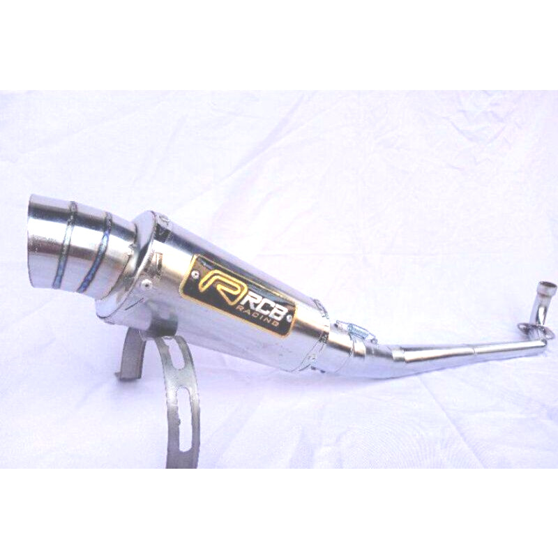 KNALPOT RACING RCB  jupiter z,burhan,robot,VEGA R,lama,zr,new,supra 100,fit x,shogun,smash,win