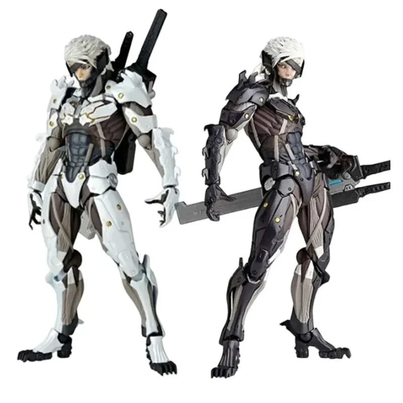 Kaiyodo The Ocedo Yamaguchi 140 Ex Metal Gear Action Figure Mgs Raiden Metal Gear Rising Rising Thun