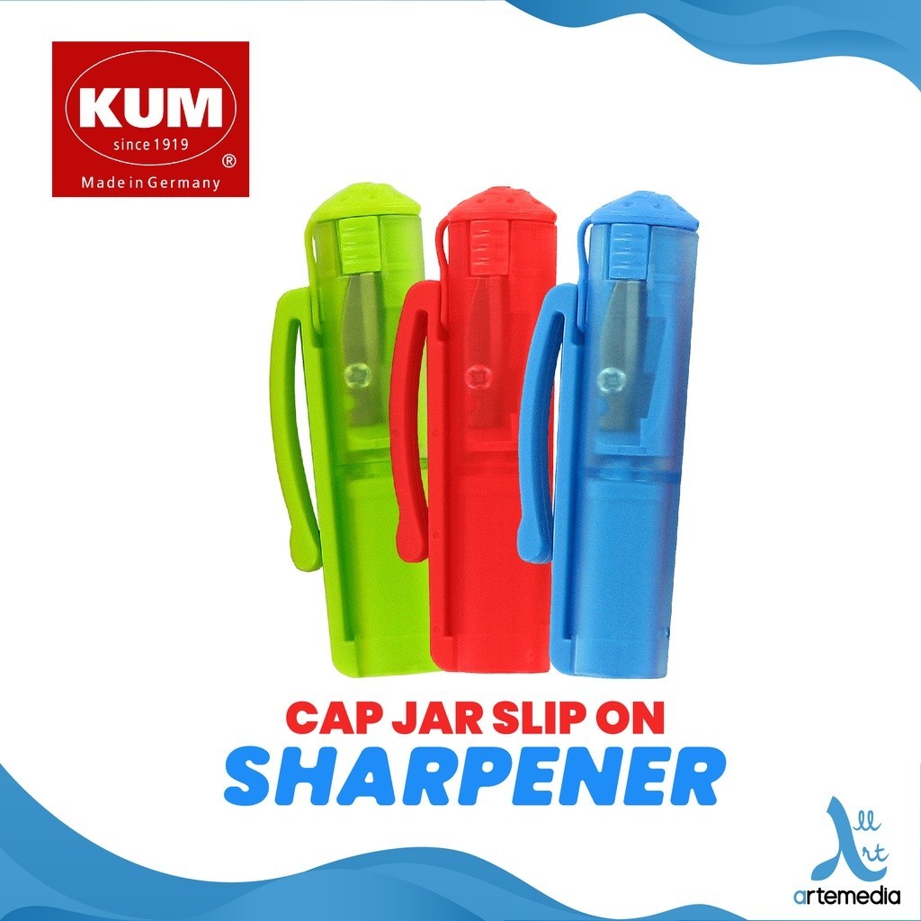 

KUM Sharpener Cap Jar Slip On Rautan Pensil