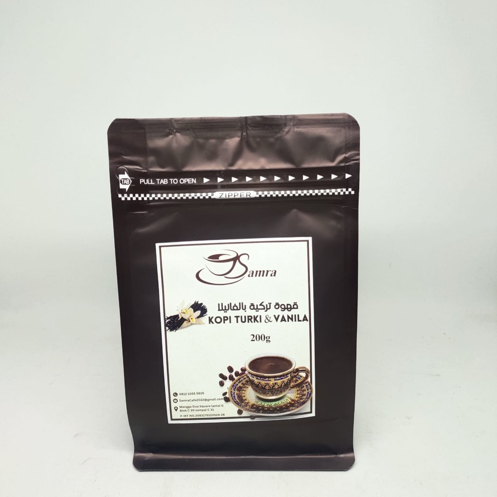 

SAMRA KOPI TURKI VANILA 200GR