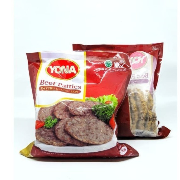 

Yona Beef Patties Daging Sapi 500gram