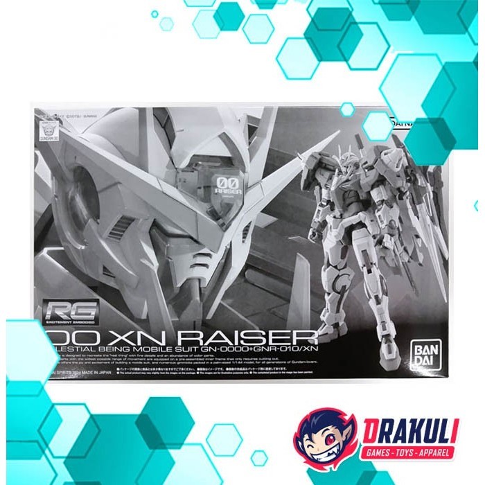 Drakuli Hobbies BANDAI Plamo RG OO XN Raiser (PBandai)