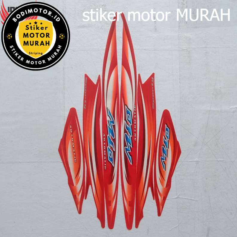 Stiker Striping Yamaha Mio Sporty 2007 - List Stiker Standar Mio Sporty 2007 - Striping Standar Mio 