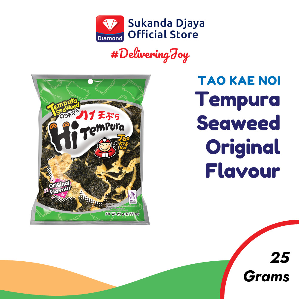 

Tao Kae Noi Tempura Seaweed Original Flavour 25 Gr