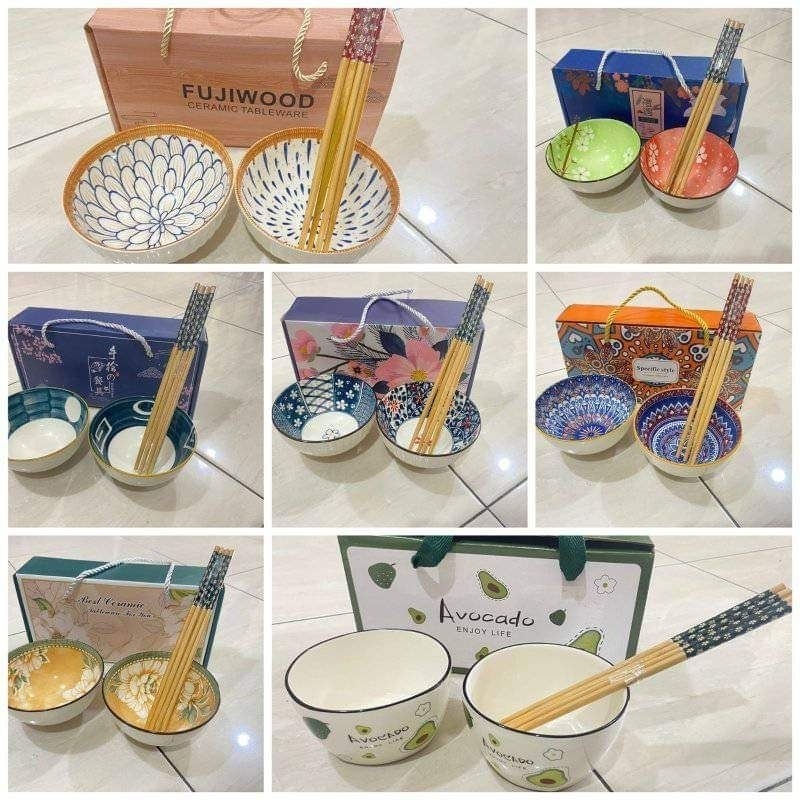 

mangkok sultan/ mangkok hampers isi 2 pcs gift box/ Baru Mewah