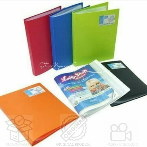 

Display Book Folio Isi 60 Lbr Pocket Bantex 3187 / Map barang original seperti gambar