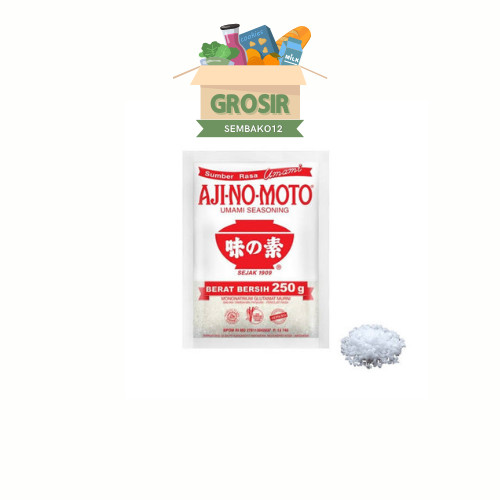 

Ajinomoto Penyedap Rasa 250 gr / Ajinomoto Micin / MSG / Penyedap Makanan 250 Gram