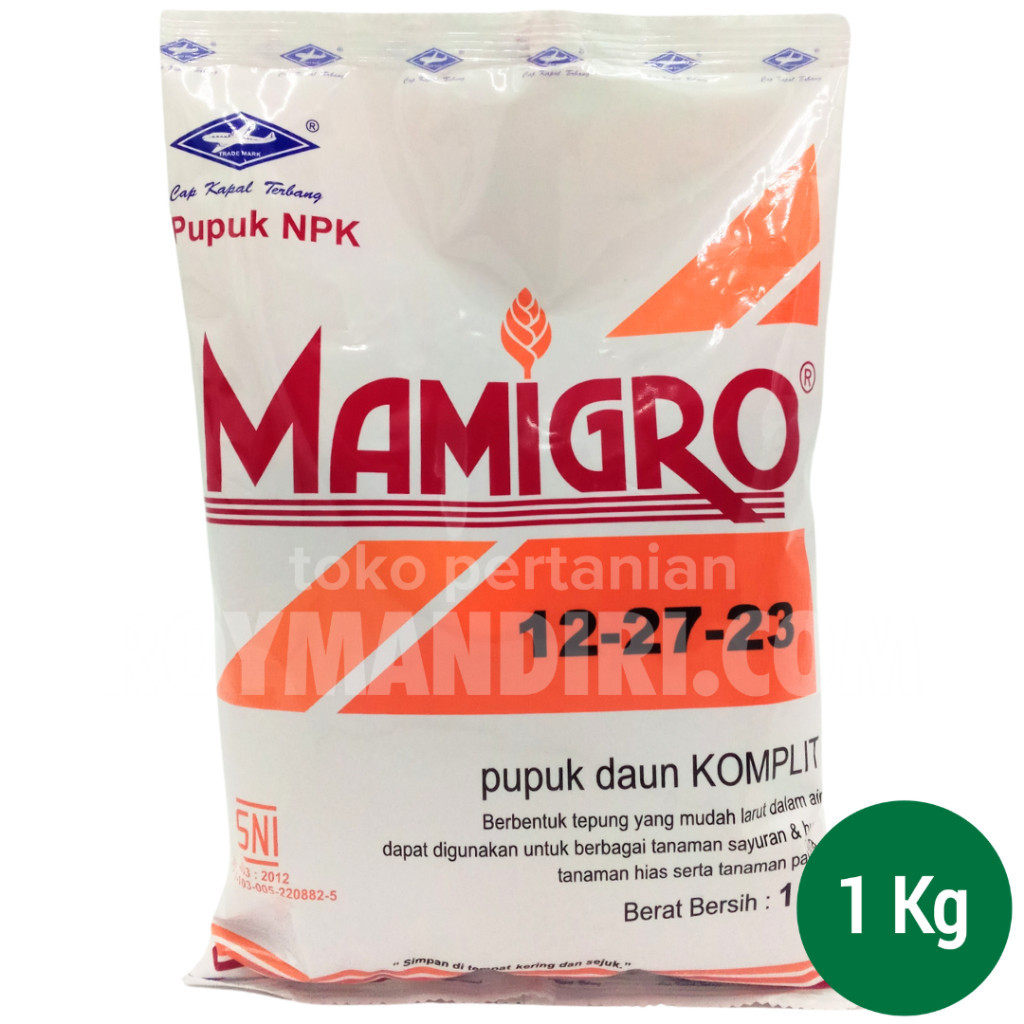 Pupuk Mamigro Merah 12-27-23 @1 kg