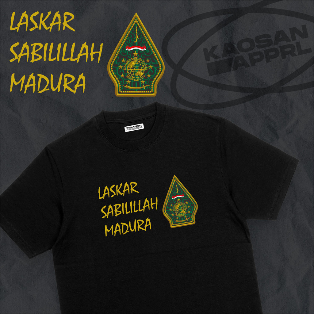 Kaos Laskar Fisabililah - Laskar Fisabilillah Madura