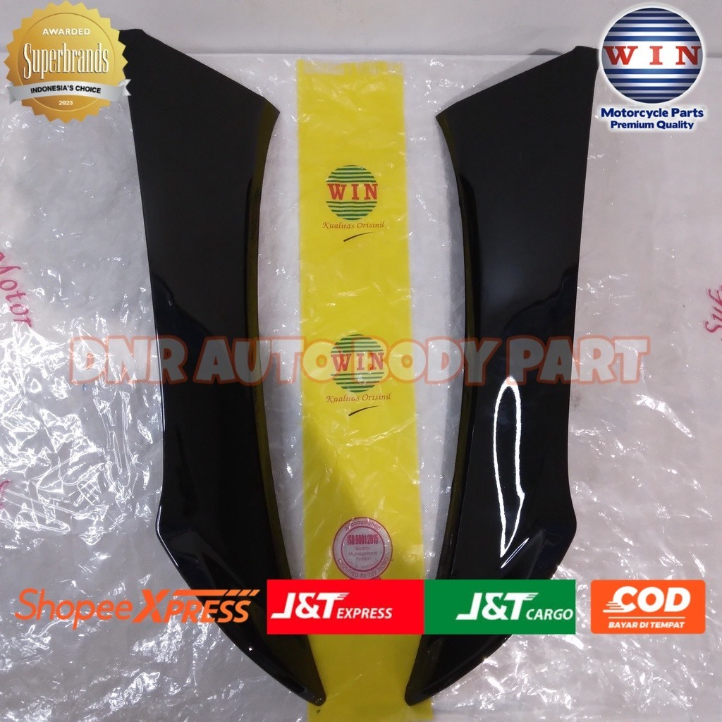 Sayap Luar Supra X 125 2004 2005 2006 Hitam