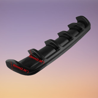 Bumper Belakang  Diffuser Universal Semua Tipe Mobil