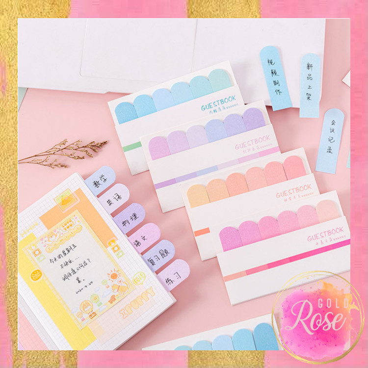 

ℛ - S5690 Memo Mini Stick Polos / Mini Sticky Notes / Pembatas Kertas Aesthetic / Label Sticky Notes / Penanda Halaman Buku