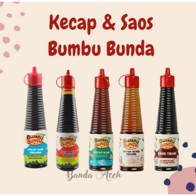 

(Aceh) KECAP & SAOS BUMBU BUNDA