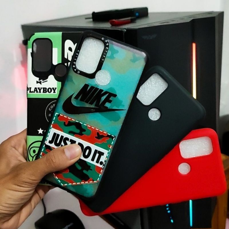 YNY ACC - Softcase Oppo A53 Motif Cowok & Cewek Casing Oppo A53 Softcase Macaron Oppo A53