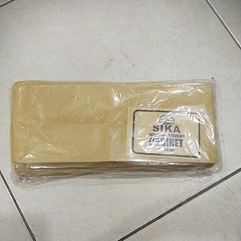 

(1pcs) Amplop coklat kabinet