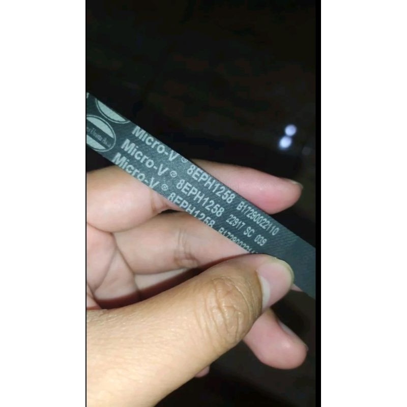 ready stok V-belt Mesin Cuci Denpoo pintu depan