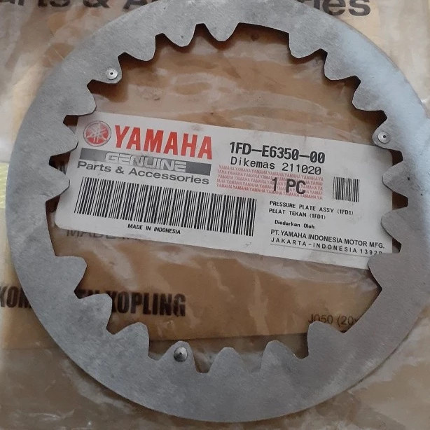 Original Yamaha 1FD-E6350-00 Plat Kopling Yamaha Force FI 1FD-E6350-00 FSX HP 315