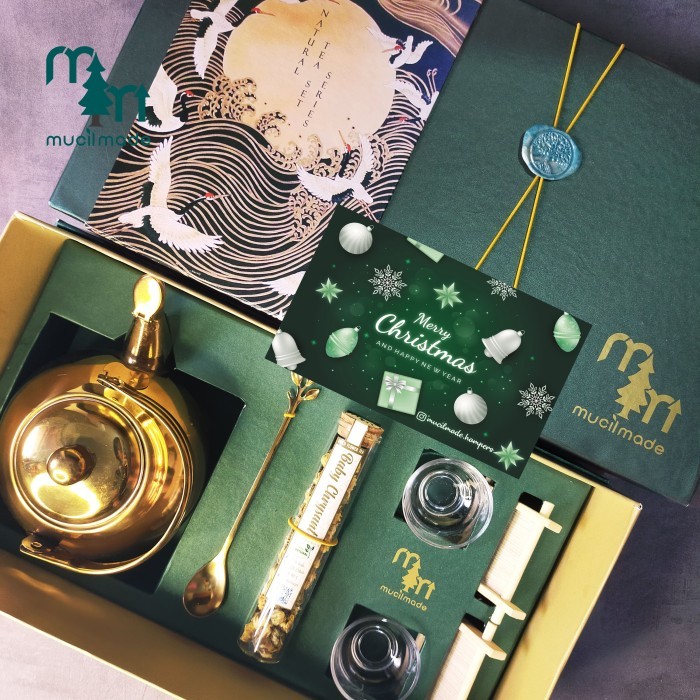 

[Terlaris] PAKET HADIAH HAMPERS NATAL KADO UNIK PARCEL NATAL CHRISTMAS GIFT SET - FULL TEA SET
