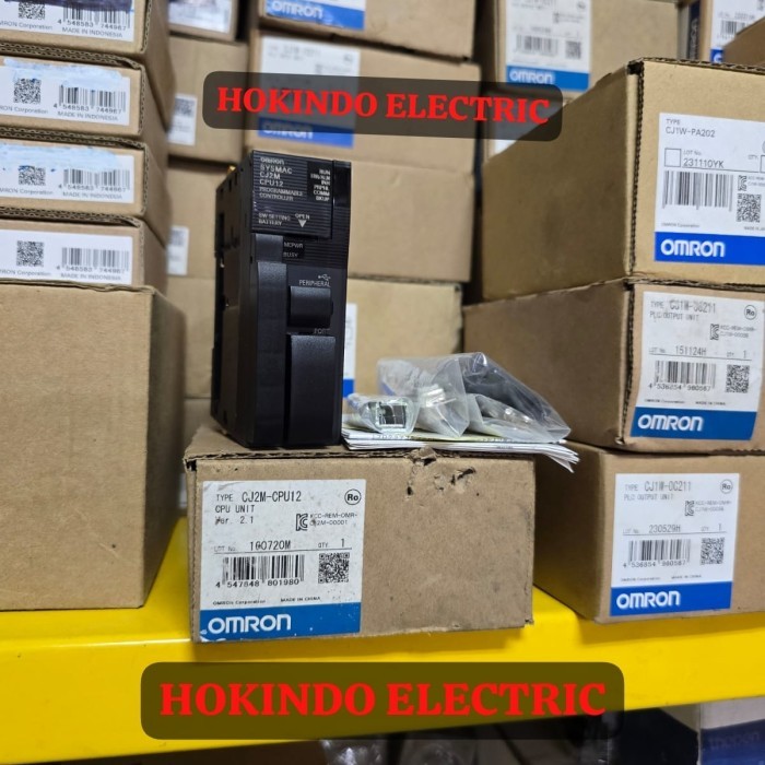 OMRON CJ2M-CPU11 / PLC OMRON CJ2M CPU11 CPU UNIT OMRON ORIGINAL ASLI NEW