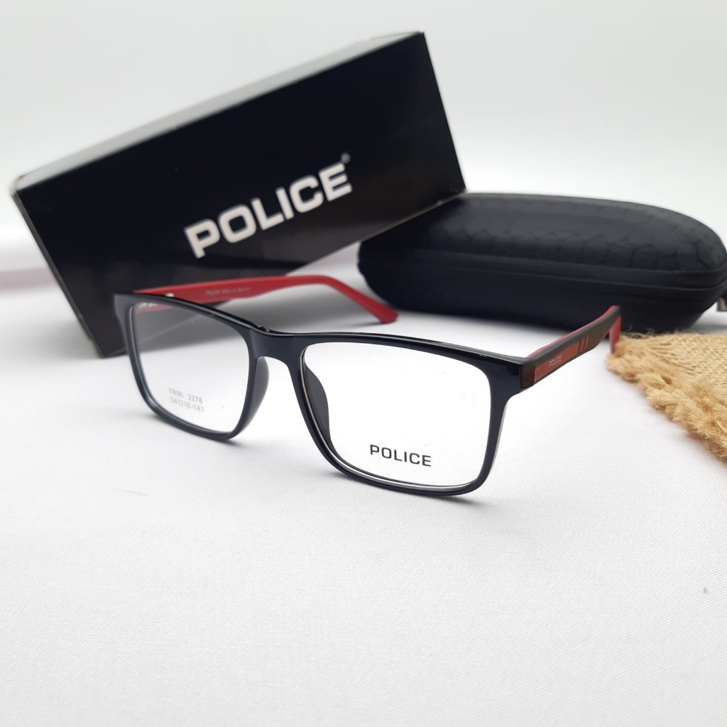 FRAME POLICE 2278 KACAMATA FULLSET ORIGINAL MATERIAL FRAME POLYCARBONATE LENSA PLUS/MINUS PHOTOCROMI