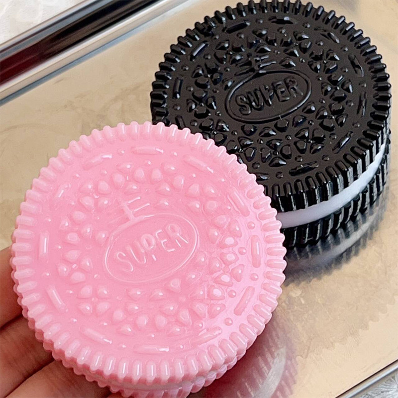 1pcs Handmade TPR Big Cookies Squeeze Decompressing Stress Relief Toy Mochi Taba Squeeze New Fidget 