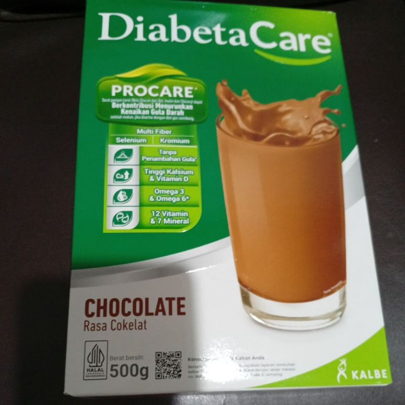 

diabetacare susu bubuk 500 gr/susu bubuk diabetacare coklat/baik untuk penderita diabet