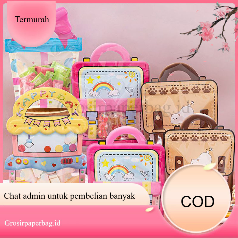 

Bingkisan Ulang Tahun Anak dalam Tas Kado Plastik Tebal - Goodie Bag Ziplock untuk Snack Utah