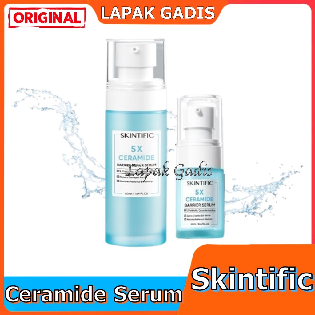Lapak Gadis SKINTIFIC 5X Ceramide Barrier Serum 20ml | Merawat skin barrier Serum Mencerahkan Dark S