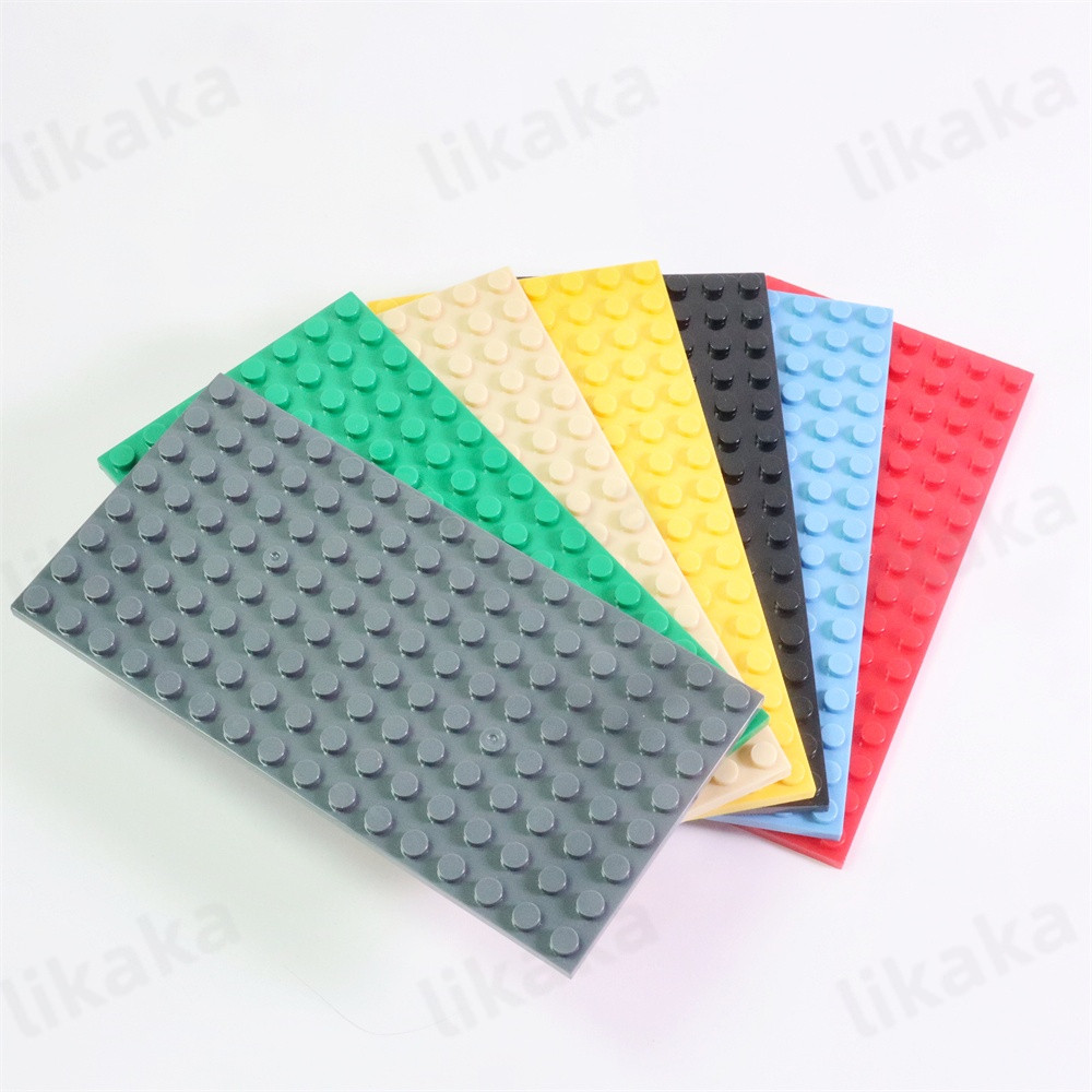 

8*16 Dots Plastic Building Blocks 4PCS Base Plates Juguetes Compatible City Classic Toys Mini Blocks Baseplates Parts for Kids