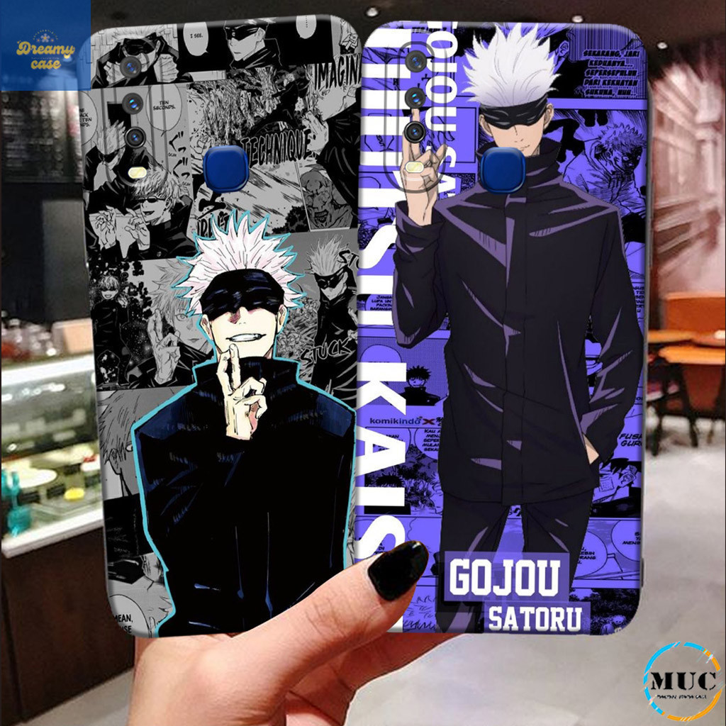 Kesing Hp Vivo Y11 / Y12 / Y12i / Y15 / Y17 / Y19 Motif Anime Jujutsu Kaisen Prokamera