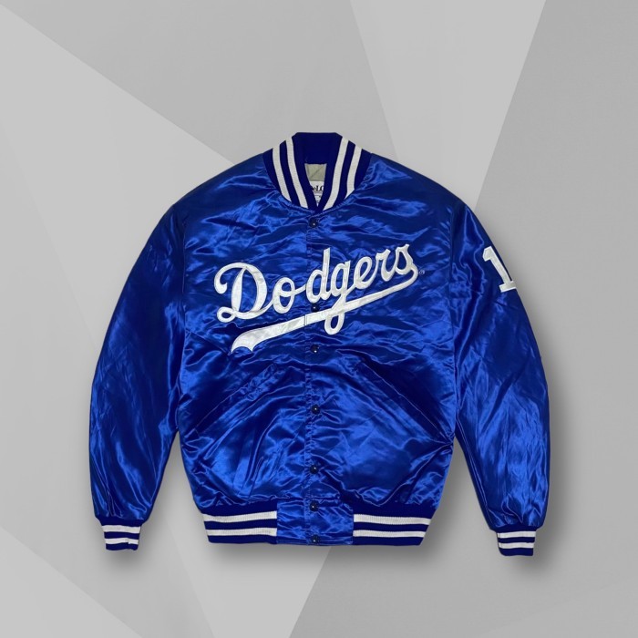 Vintage MLB LA Dodgers Nomo Varsity Jacket, not yankees starter nike