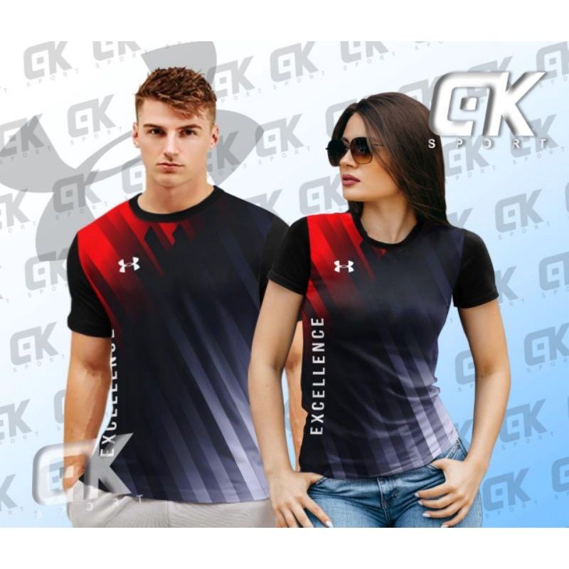 Cod Kaos Dan Atasan Voli Kaos Wanita Import Baju Voli Premium Kaos Olahraga Printing Baju Badminton 