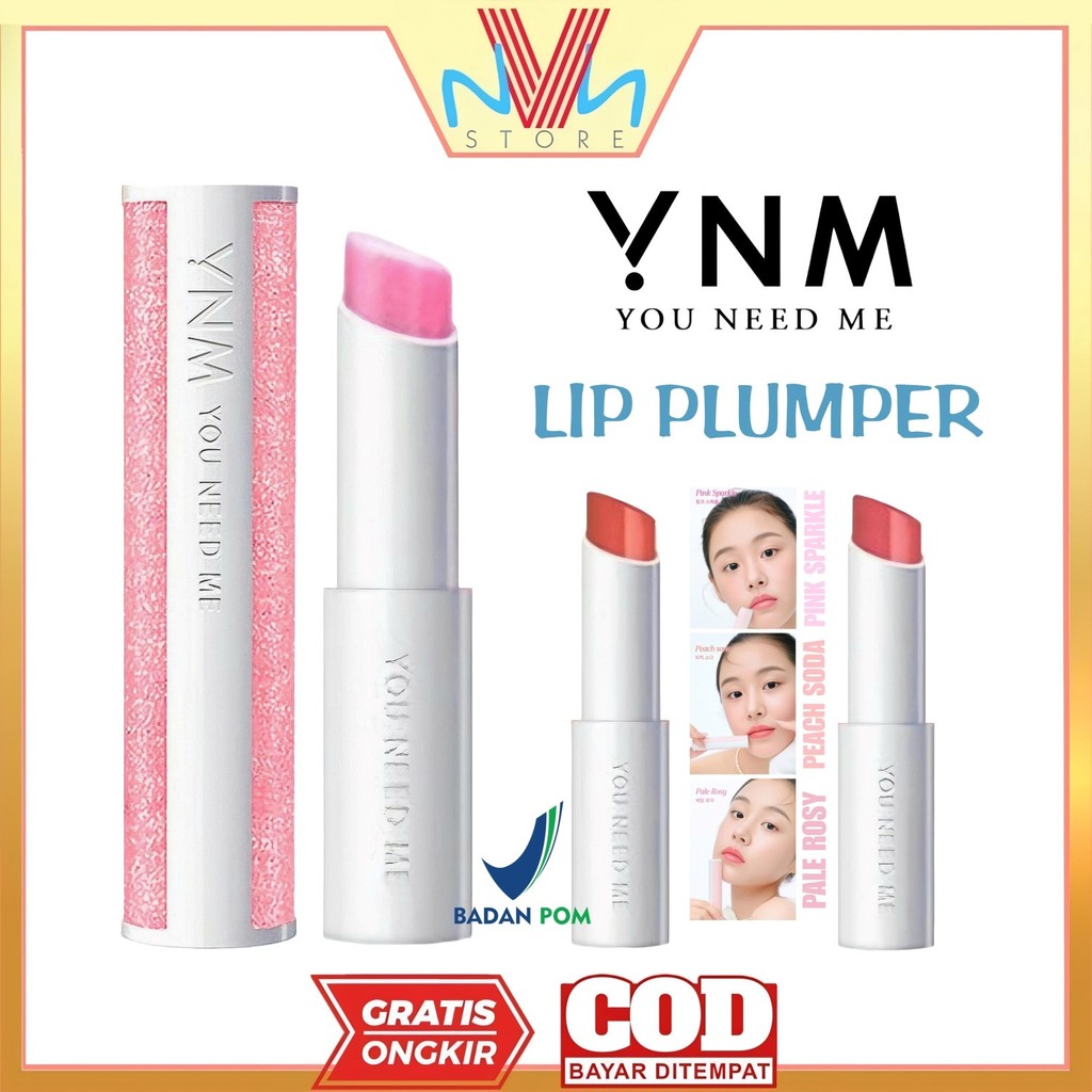 YNM ULTIMATE LIP PLUMPER - YOU NEED ME LIPSTIK LIP STICK BALM KOREA ORIGINAL