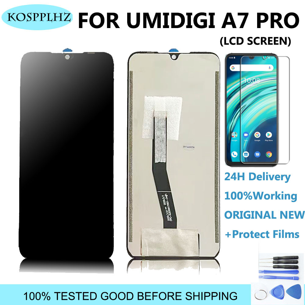 100% Tested For Umidigi A7 PRO LCD Display + Touch Screen Digitizer Assembly Replacement For A7PRO 6