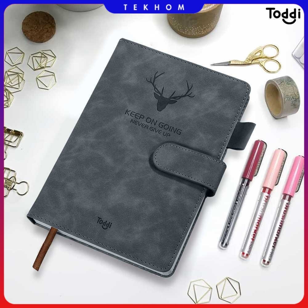 

Toddi Buku Jurnal Hardcover Notebook Diary 68GSM 360 Halaman Grid - TL5