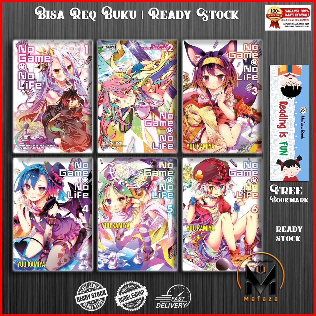 LN/No Game No Life Bahasa Indonesia dan Inggris