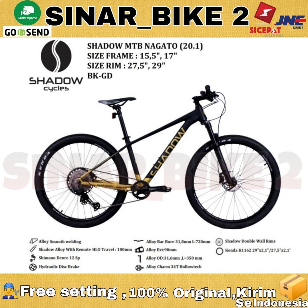 PROMO SPESIAL Sepeda Gunung Mtb Shadow Nagato 20.1
