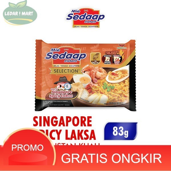 

Sedaap Mie Instan Selection Singapore Spicy Laksa 83 gram - Wings