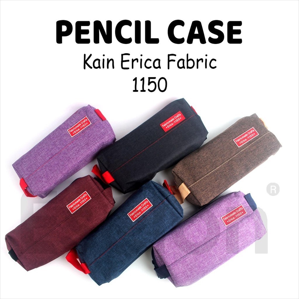 

Kotak Pensil Kain ERICA 1150/ Tempat Pensil Motif Jeans