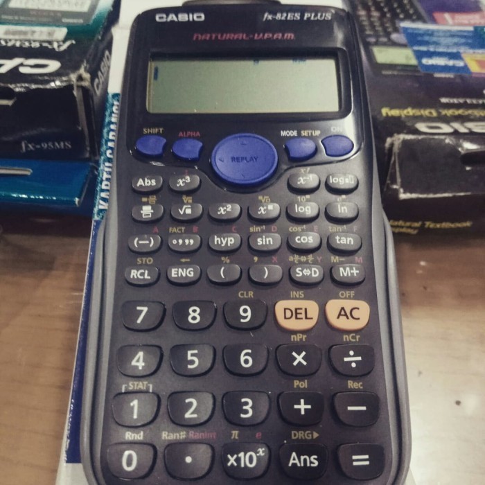 

KALKULATOR/CALCULATOR SCENTIFIC CASIO FX 82 ES+ TERBATAS