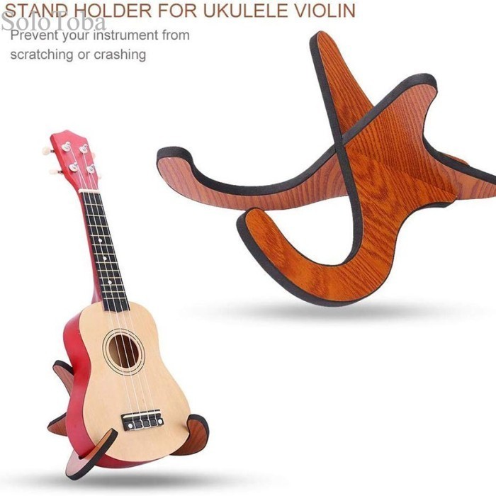 

DD921 Rak Berdiri Guitar Wooden Stand older Gitar Biola Mandolin jo Uk murah