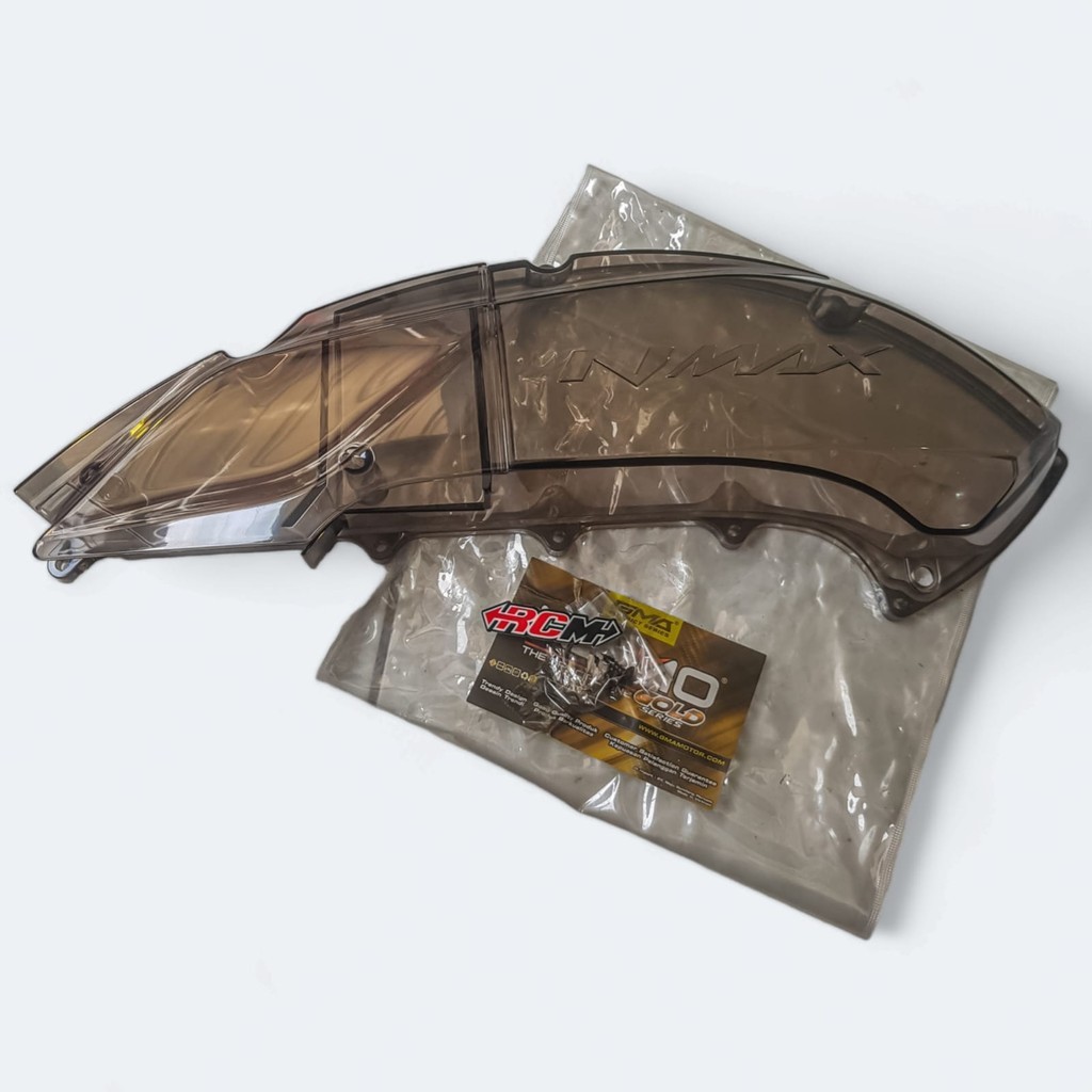 COVER TUTUP TRANSPARAN AIR FILTER DUAL KIT SARINGAN UDARA HAWA YAMAHA PNP ALL NEW NMAX N-MAX N MAX 2