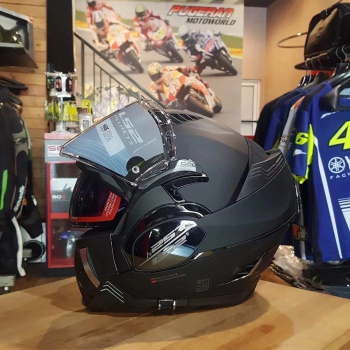 Mrynt HELM LS2 FF900 VALIANT 2 SOLID MATT BLACK ORIGINAL